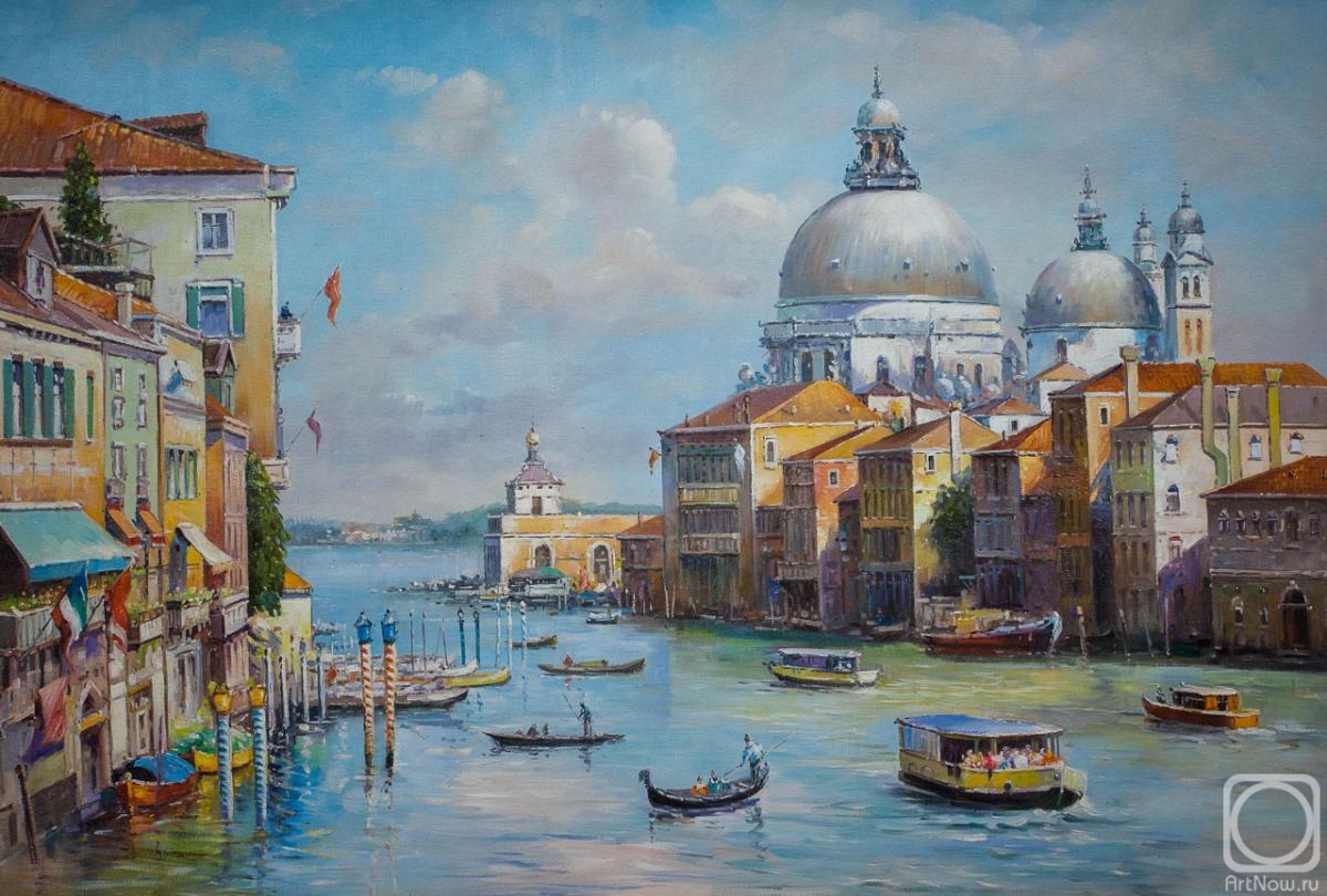 Romm Alexandr. On the main street of Venice (Grand canal) N3