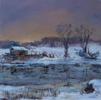 Solovev Alexey Sergeevich. Winters evening