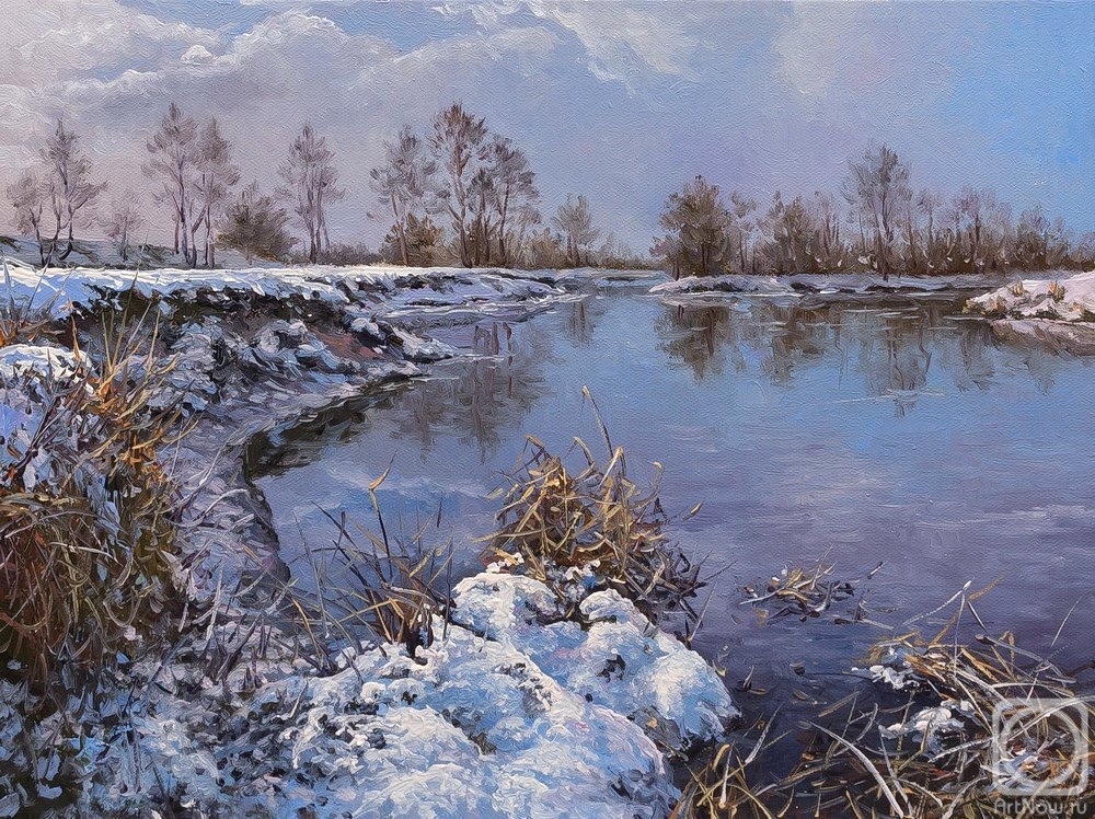 Volya Alexander. The first frost, sketch