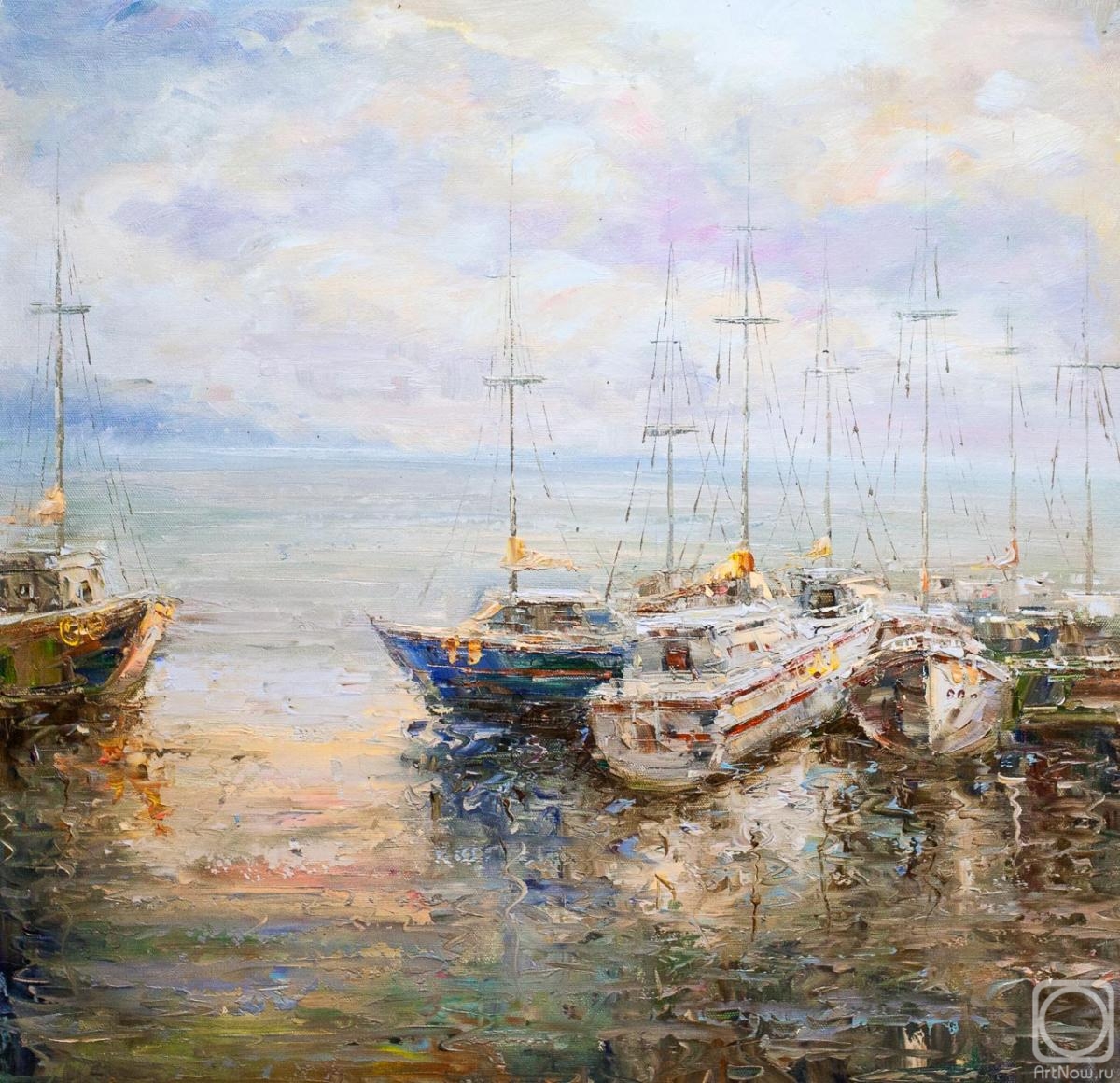 Vevers Christina. Boats in the morning Bay