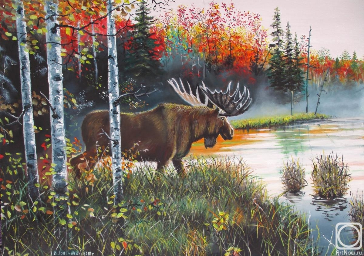 Gribanov Igor. At the lake