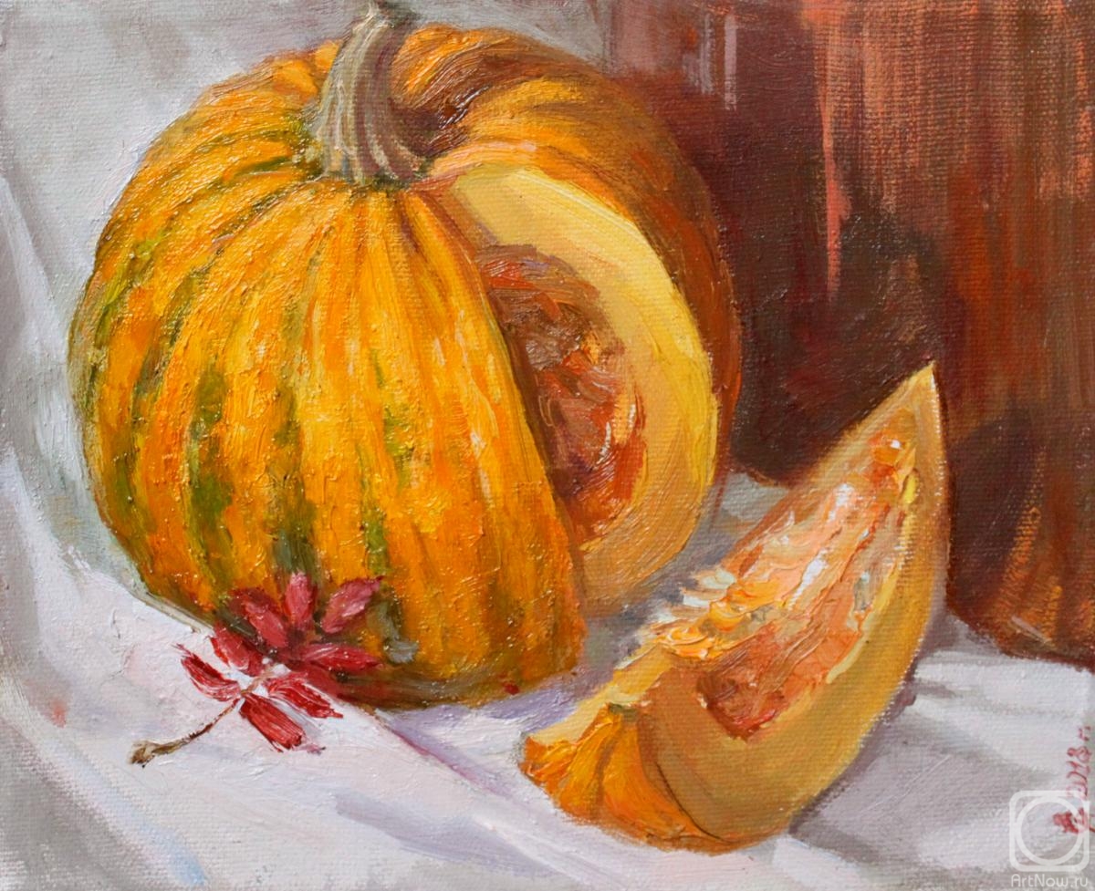 Rybina-Egorova Alena. Etude with pumpkin