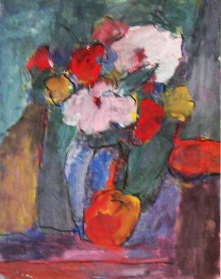 Bouquet and fruit (  ). Jelnov Nikolay