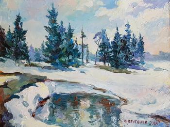 Winter forest. Kruglova Irina