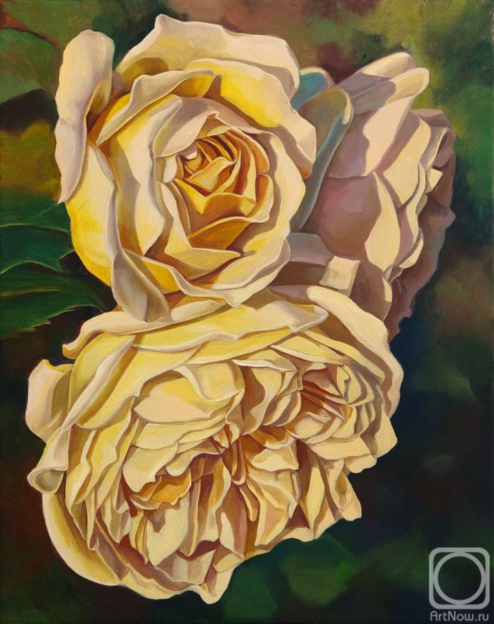 Vestnikova Ekaterina. Yellow roses