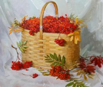 Rowan basket (A Basket Of Berries). Rybina-Egorova Alena