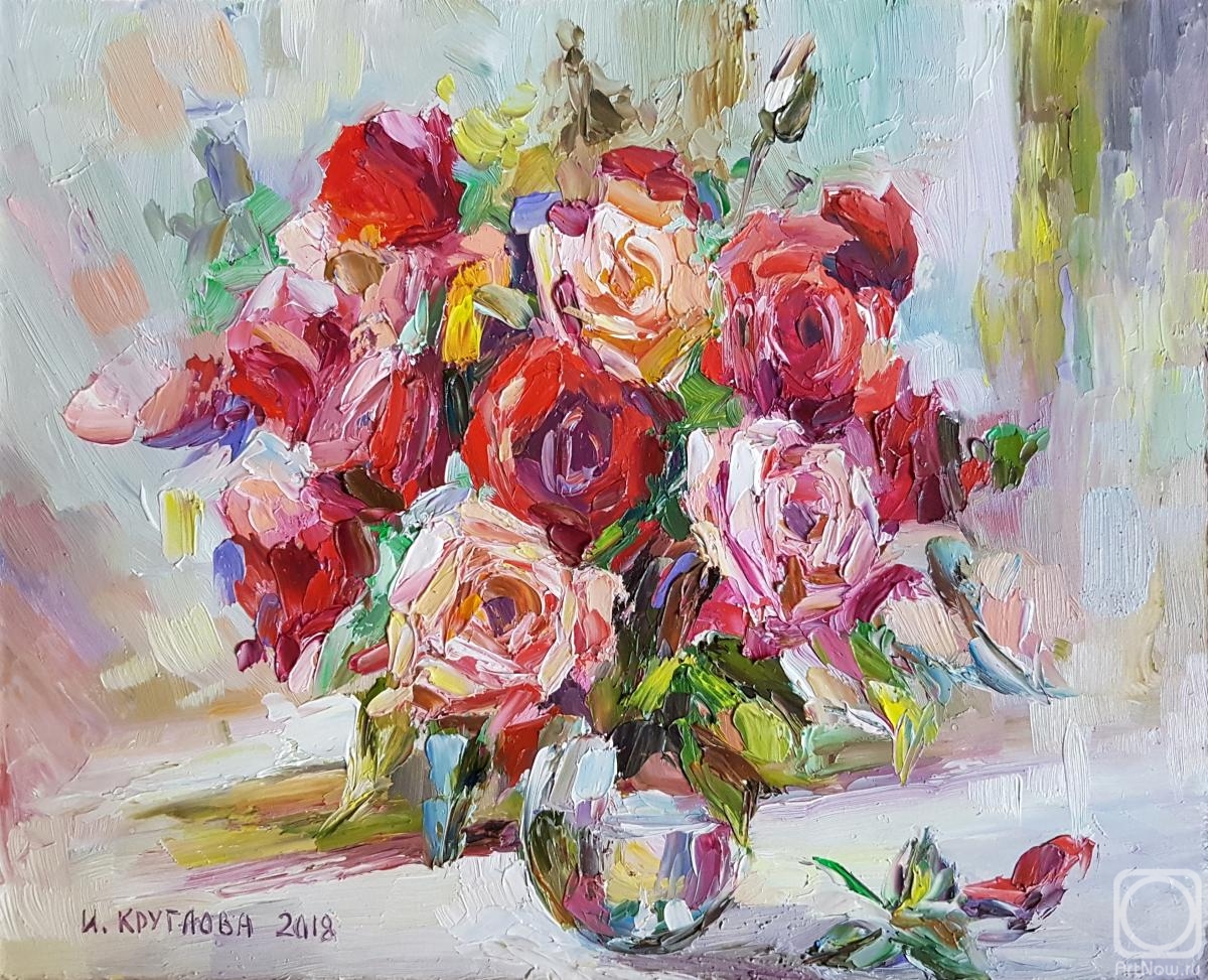 Kruglova Irina. Bouquet of roses