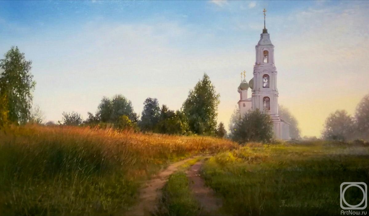 Palachev Vyatcheslav. Trinity Church in Dievo Settlement