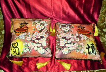 Pillows "Secrets of the East" (Chinese House). Kondyurina Natalia