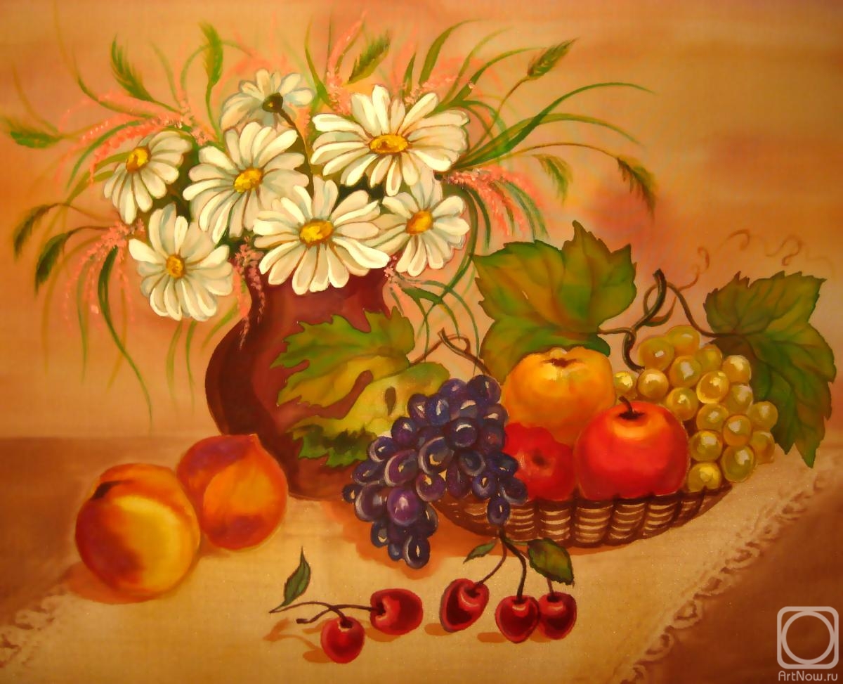 Kondyurina Natalia. Summer still life