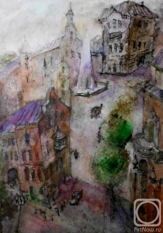 Pitaev Valery. The streets of the old city