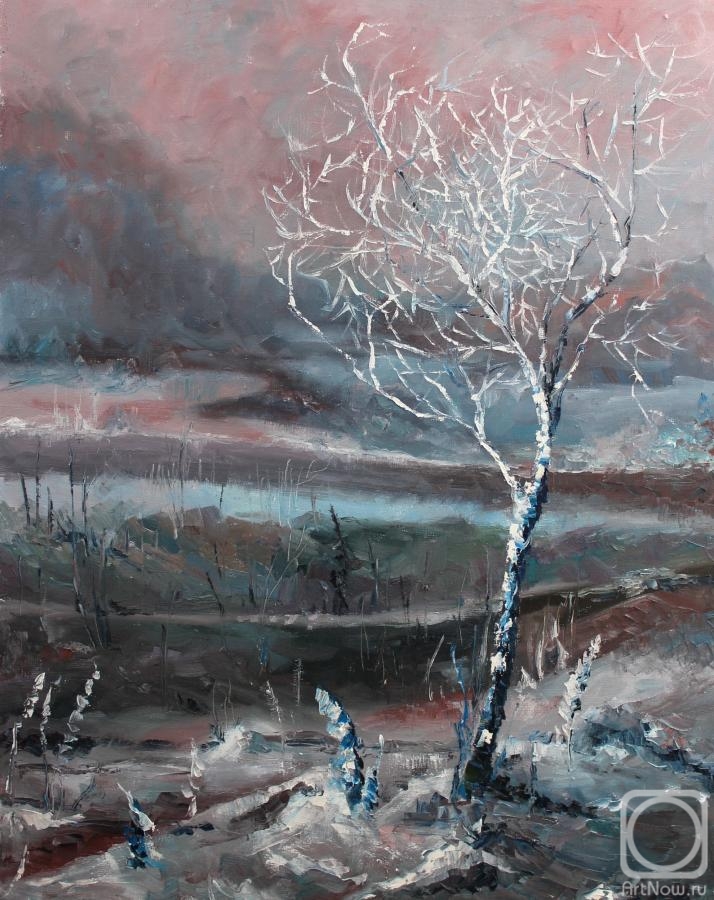 Tselobanova Elena. Winter night