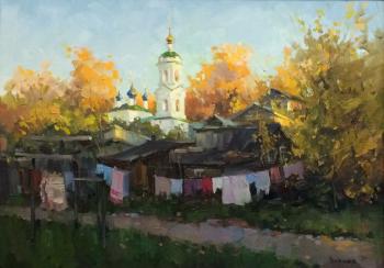 Ples - a beautiful morning. Bilyaev Roman