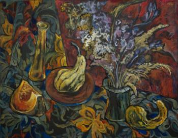 A series of "jazz Variations on the theme still life (the answer is Henri Matisse) number 10". Lisovskaya Svetlana