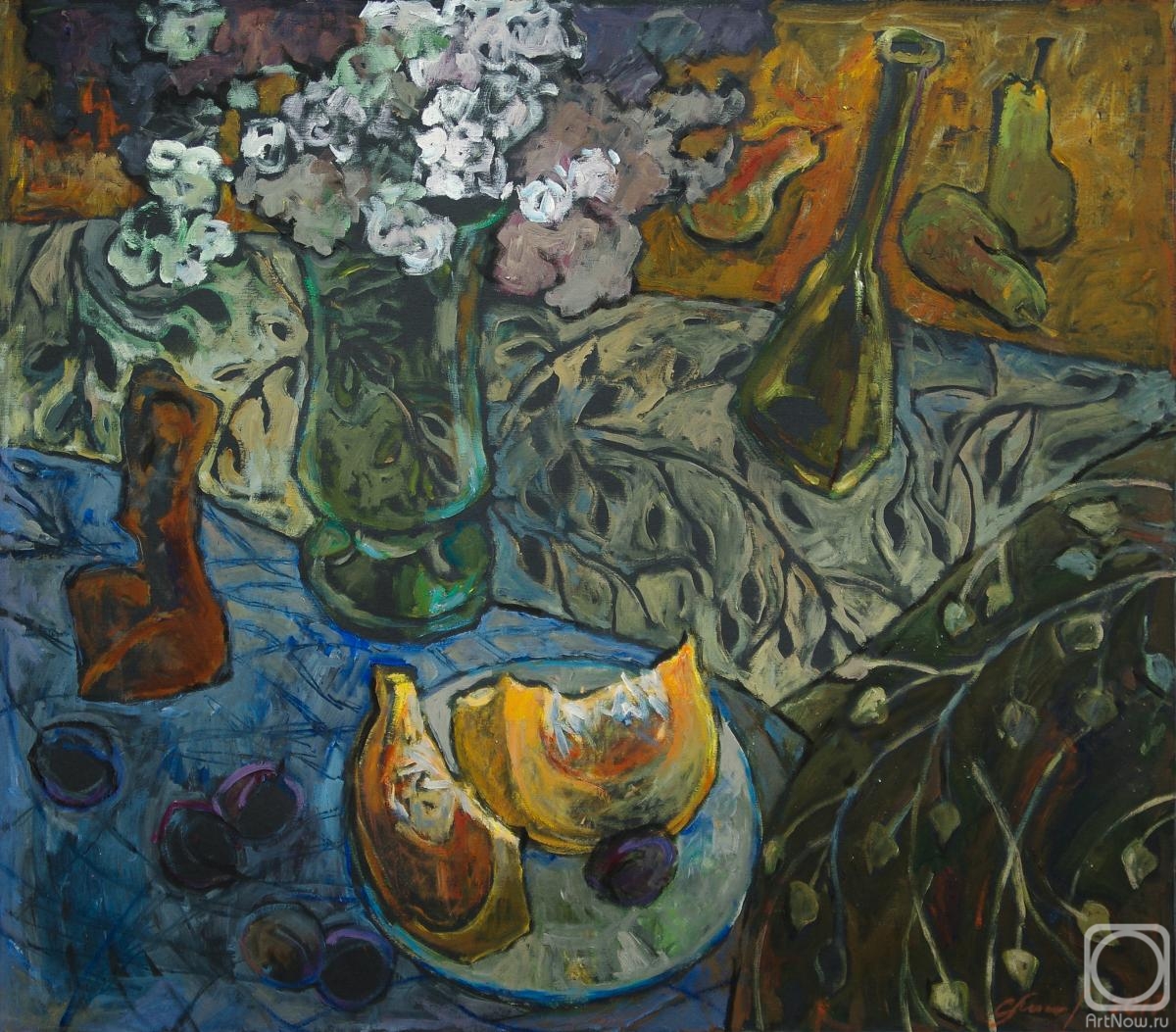 Lisovskaya Svetlana. A series of "jazz Variations on the theme still life (the answer is Henri Matisse) number 11"