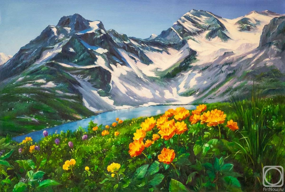 Romm Alexandr. Flowers and mountains, mountains and flowers N3