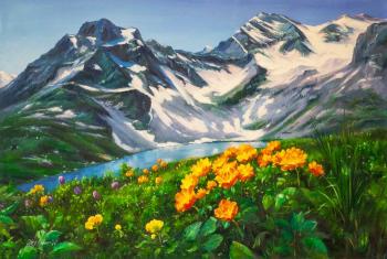 Flowers and mountains, mountains and flowers N3. Romm Alexandr