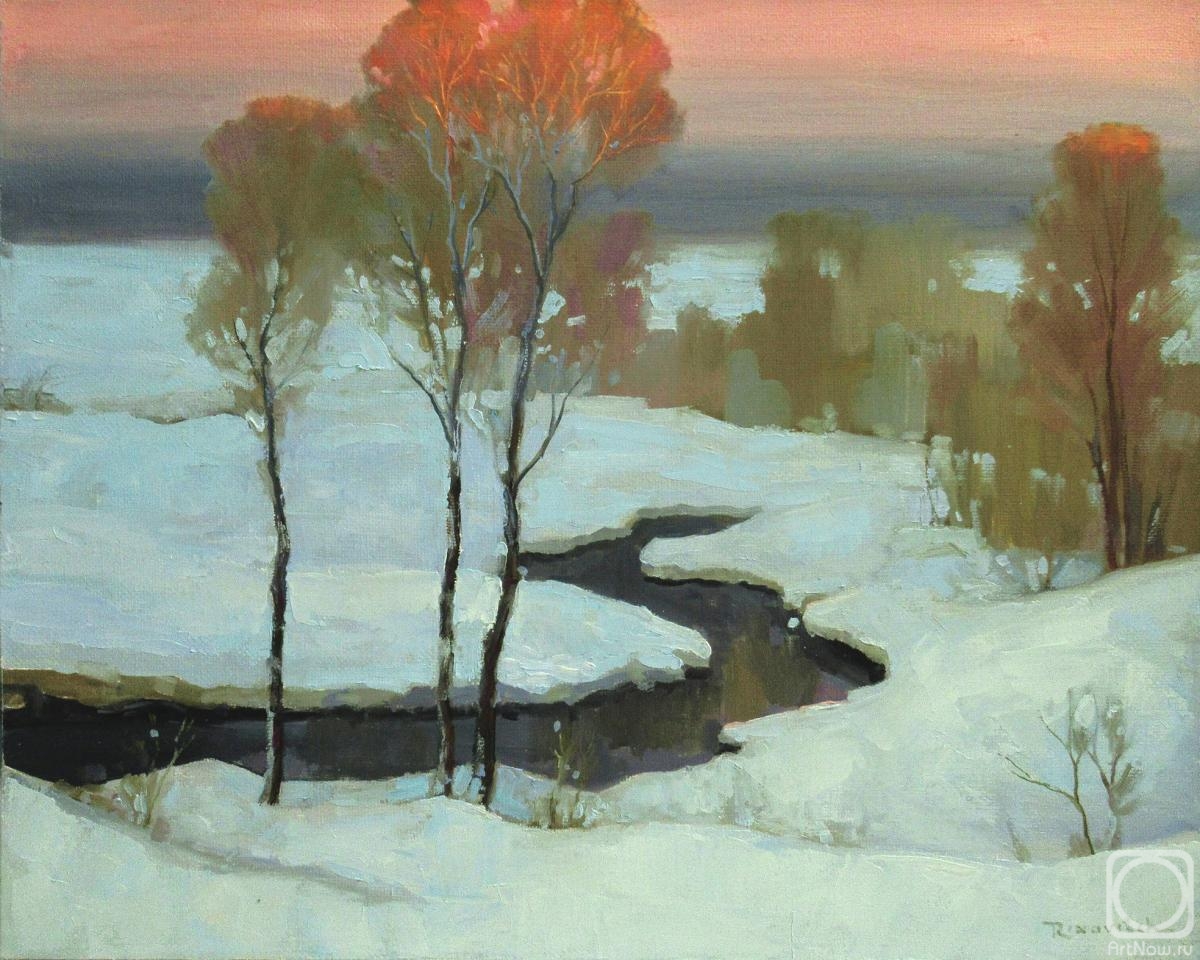 Volkov Sergey. Frosty morning. The first rays