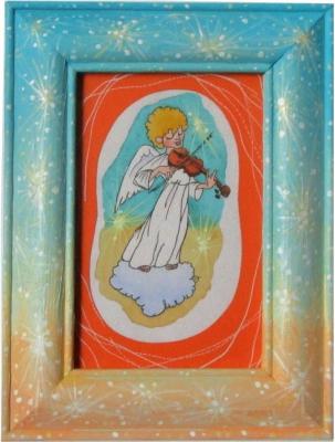 Merry Christmas! - 4, painted frame. Dobrovolskaya Gayane
