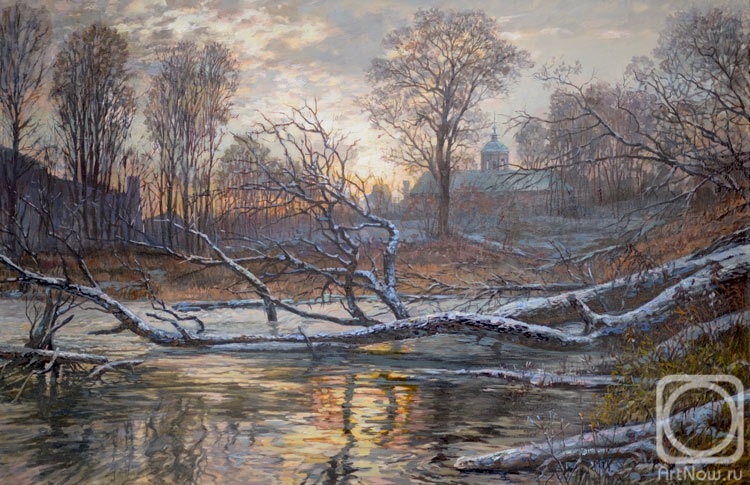 Panov Eduard. Evening. Pre-winter