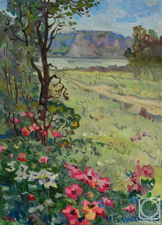 Gulhenko Moisej. Flowers at the edge