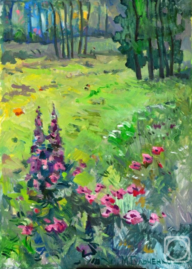 Gulhenko Moisej. Flowers in the forest