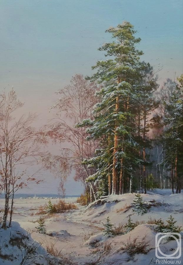 Yushkevich Viktor. Winter on the edge