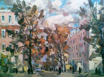 Картина «Городская осень»