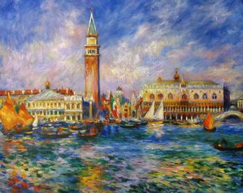 Copy (Renoir, "Doges' Palace in Venice"). Gorbachev Yuri