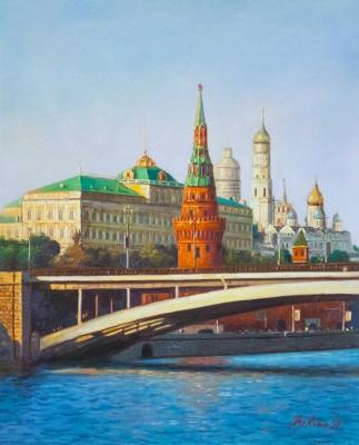 View of Kremlin. Summer afternoon. Romm Alexandr