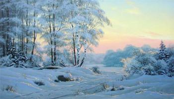 Fyodorov Vladymir Alexandrovich. Frosty evening
