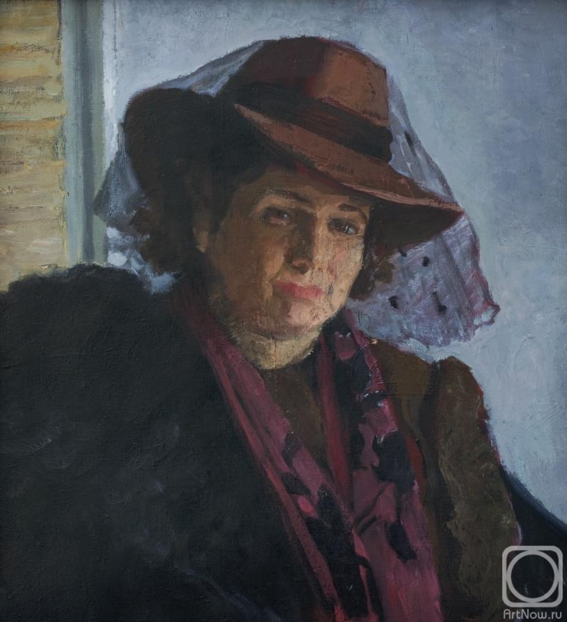 Bulgakov Grigory. Wife's portrait