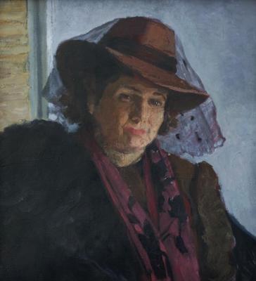 Wife's portrait. Bulgakov Grigory