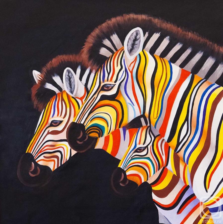 Vevers Christina. Multicolored zebras N8