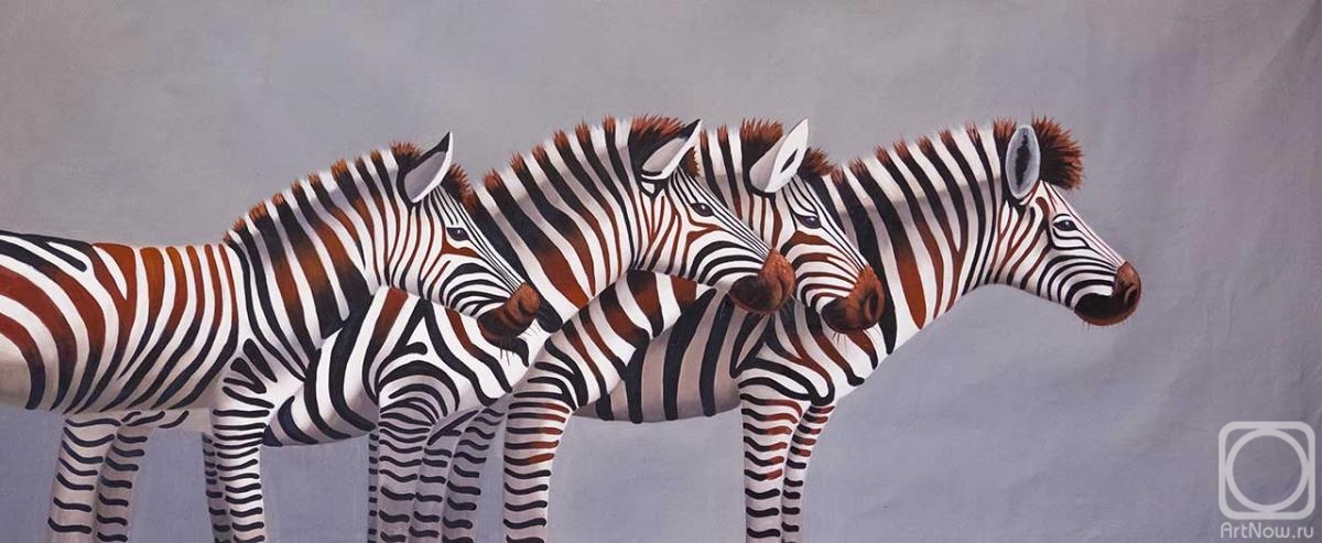 Vevers Christina. Zebras. N2 Monochrome