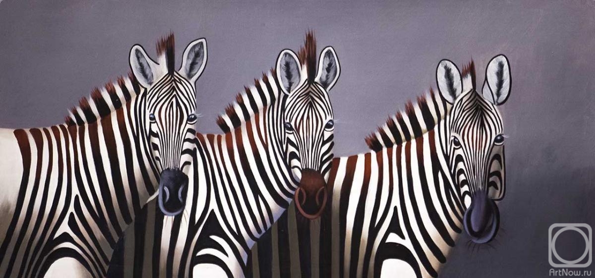 Vevers Christina. Zebras. N3 Monochrome