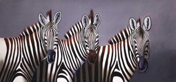 Zebras. N3 Monochrome. Vevers Christina