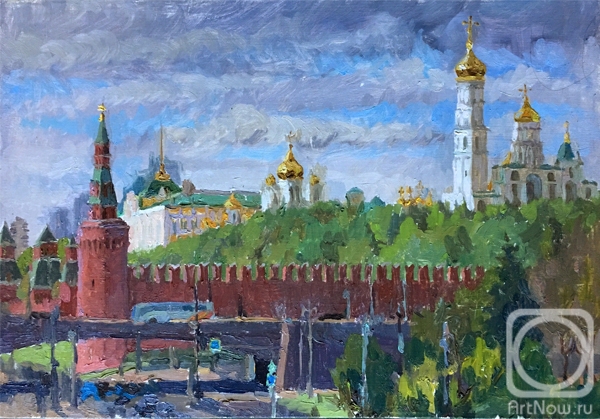 Kaznina Polina. Landscape of Moscow