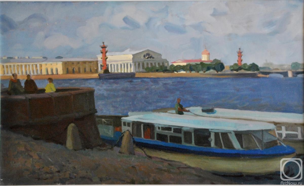 Kaznina Polina. Landshape of St. Petersburg