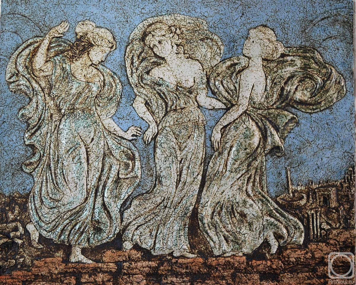 Taran Irina. The three graces (panel)