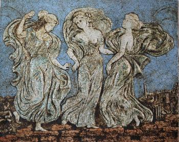 The three graces (panel)