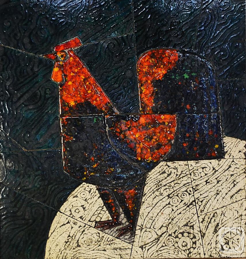 Gulhenko Moisej. Panel "Rooster"