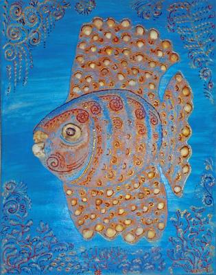 Fish Marusya (Natural Materials). Razumova Lidia
