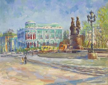 Labor Square (The Residence Of The Governor). Tyutina-Zaykova Ekaterina