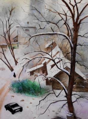 Winter landscape. Pitaev Valery