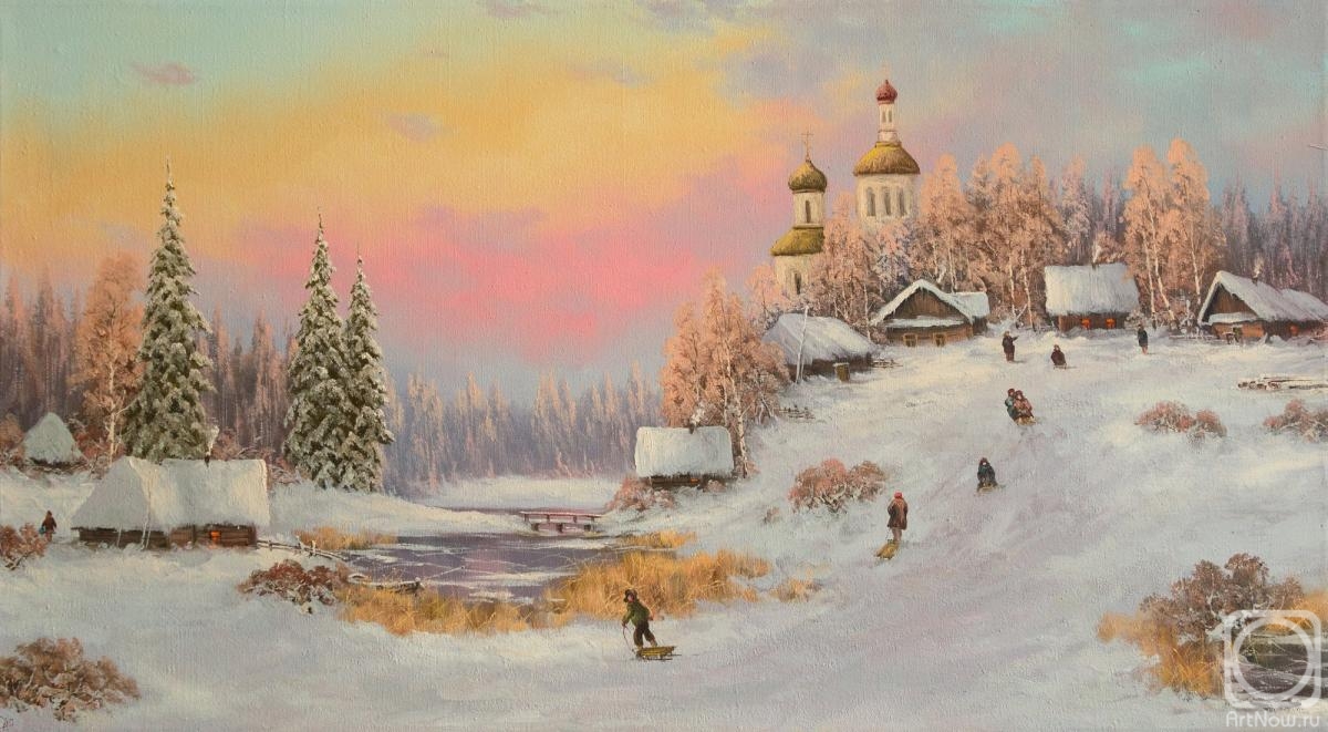 Lyamin Nikolay. Winter fun