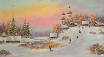 Winter fun. Lyamin Nikolay