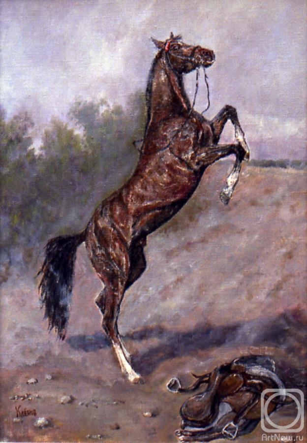 Klenov Sergey. The young horse