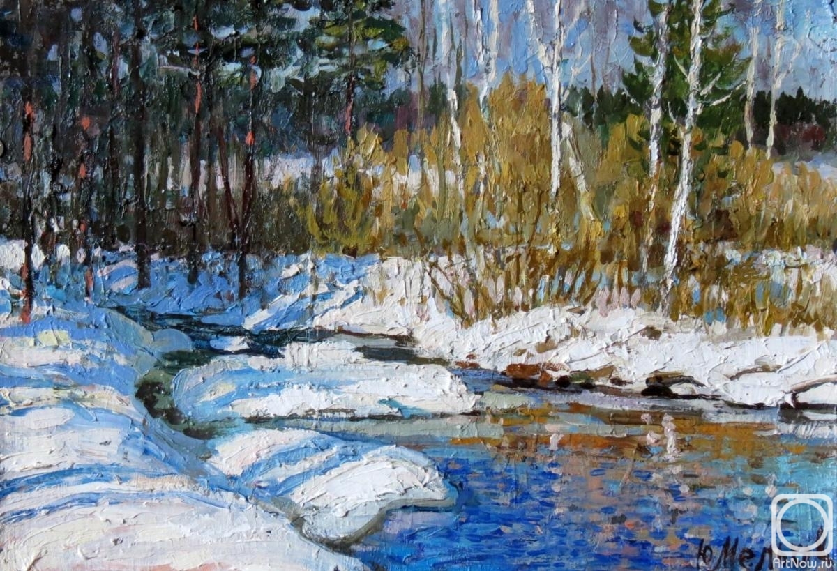 Melikov Yury. Spring Creek