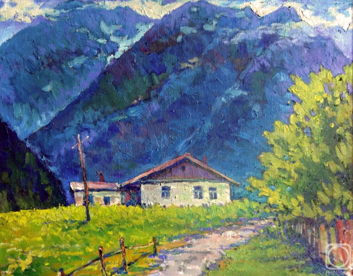 Ulanov Oleg. Mountain village